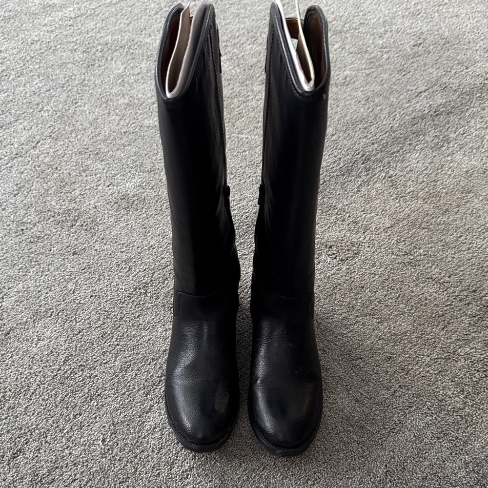 FRYE AND CO. Black Over the Knee Boots - Picture 2 of 6